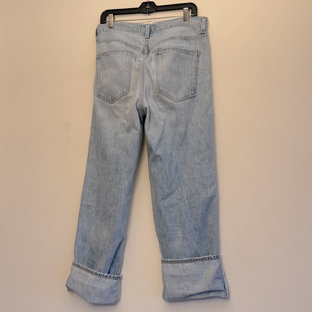 Agolde oversized arc criss cross over jeans - Picture 5 of 9